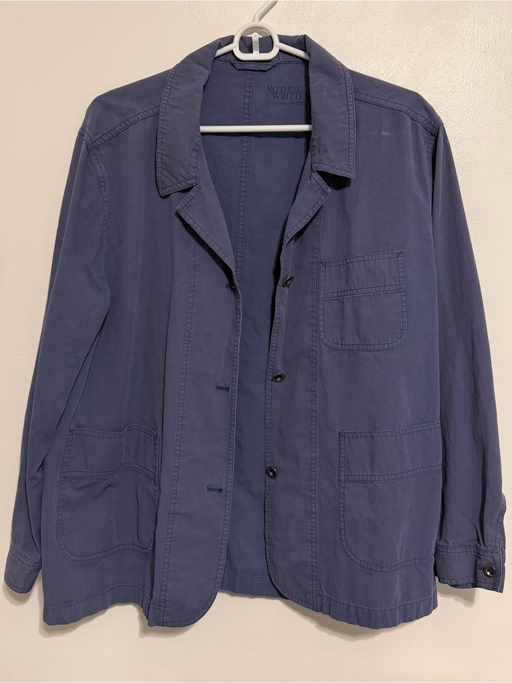 Nothing Written French work jacket (Vintage blue)